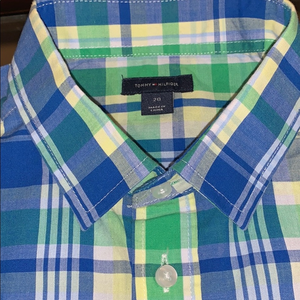 Boys Tommy Hilfiger long sleeve shirt